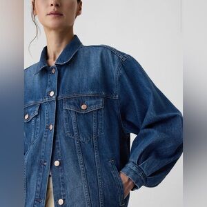 NWT Gap × DÔEN Oversized Icon Denim Jacket